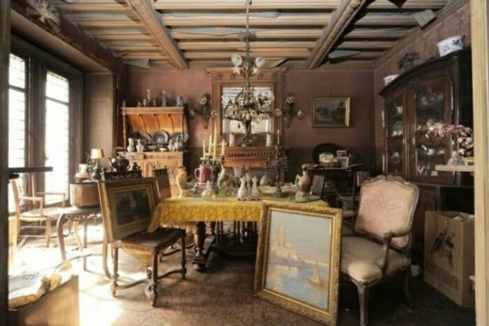 A 70-Year-Long Mystery: An Apartment That Hasn't Been Opened Since 1939 - The secret is revealed, France, Painting, Longpost