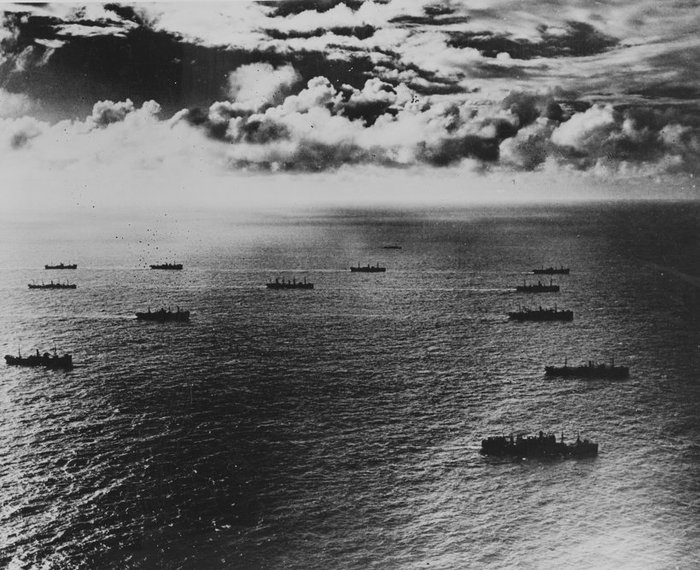 Battle of the Atlantic. - My, Battle of the Atlantic, Kriegsmarine, The Second World War, Sea, Longpost