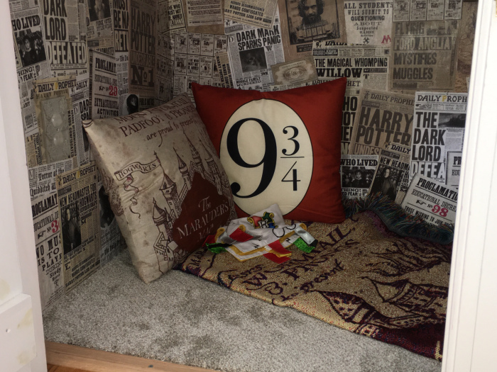 Closet under the stairs - Harry Potter, Closet, Parents and children, With your own hands, Longpost