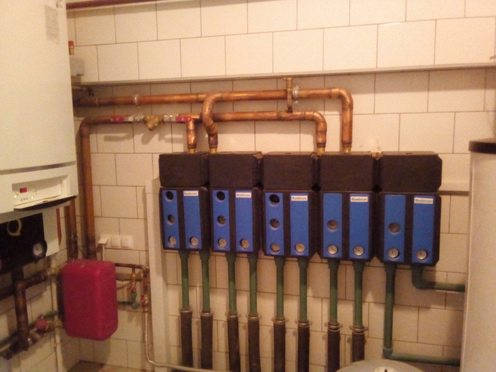 Finished boiler room 150 kW - Longpost, , Boiler room, Plumber, Heating, My