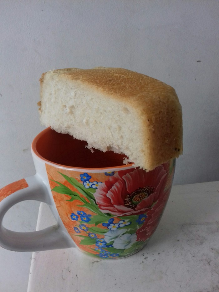 Three crusts of bread - My, Sweet bread, Bread