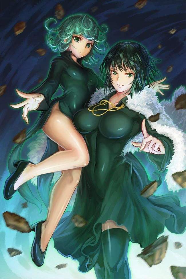 Tatsumaki and Fubuki - Anime girls, Anime