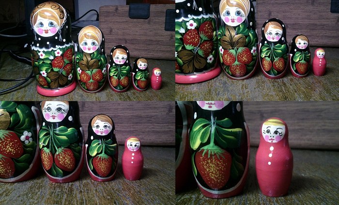 When the artist is tired. Well ... or ... come on, and so it will do! - And so it will do, , Humor, Matryoshka
