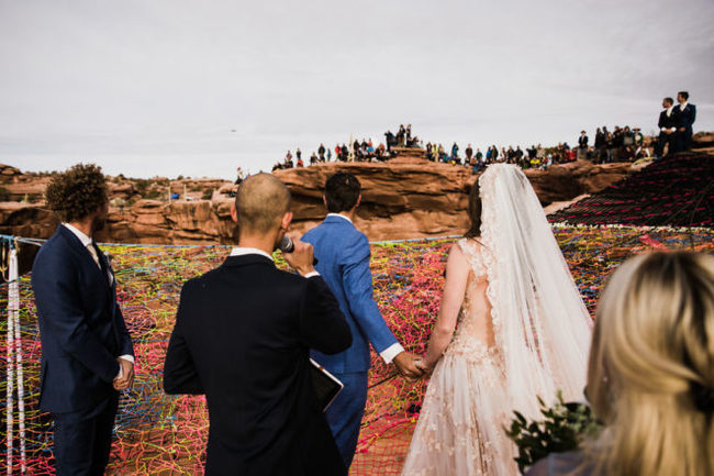 A wedding ceremony that will take your breath away - Wedding, Height, USA, Longpost