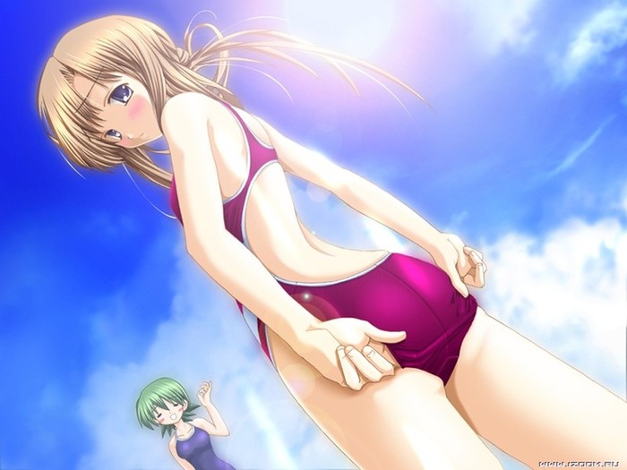 Swimsuit - Anime, Anime art