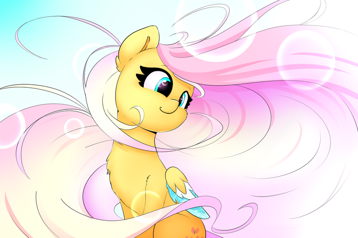 Flutters My Little Pony, Ponyart, Fluttershy, Madacon