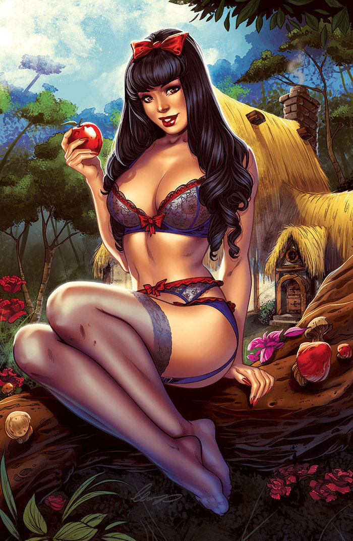 Snow white - NSFW, Deviantart, Art, Drawing, Girls, Snow White