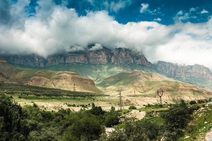 Кавказские горы