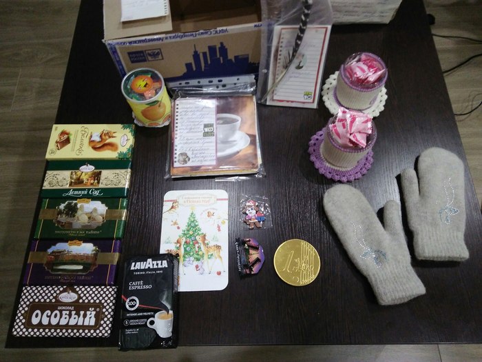 Secret Santa. Hot, spare, yours. St. Petersburg - Kazan - Secret Santa, Gift exchange, My, Longpost