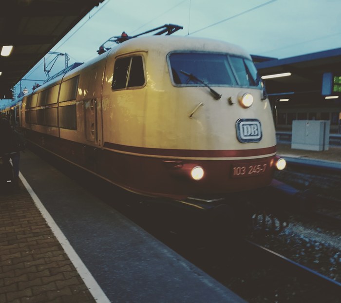 Bavaria - our days. - My, A train, Germany, Time travel, , Things are good