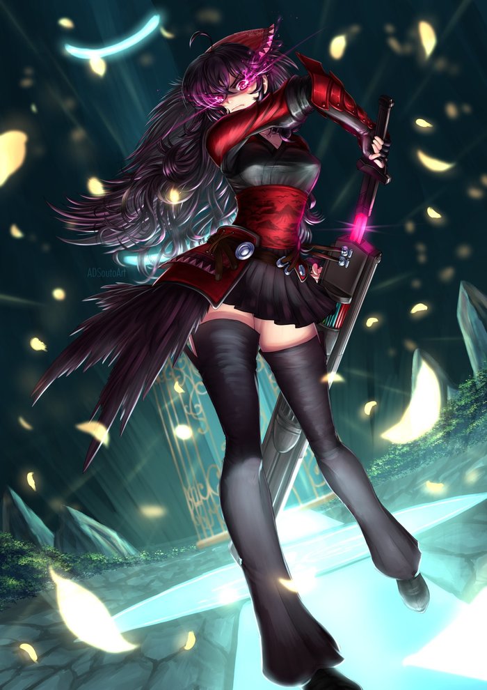     RWBY, Anime Art,  , Raven Branwen