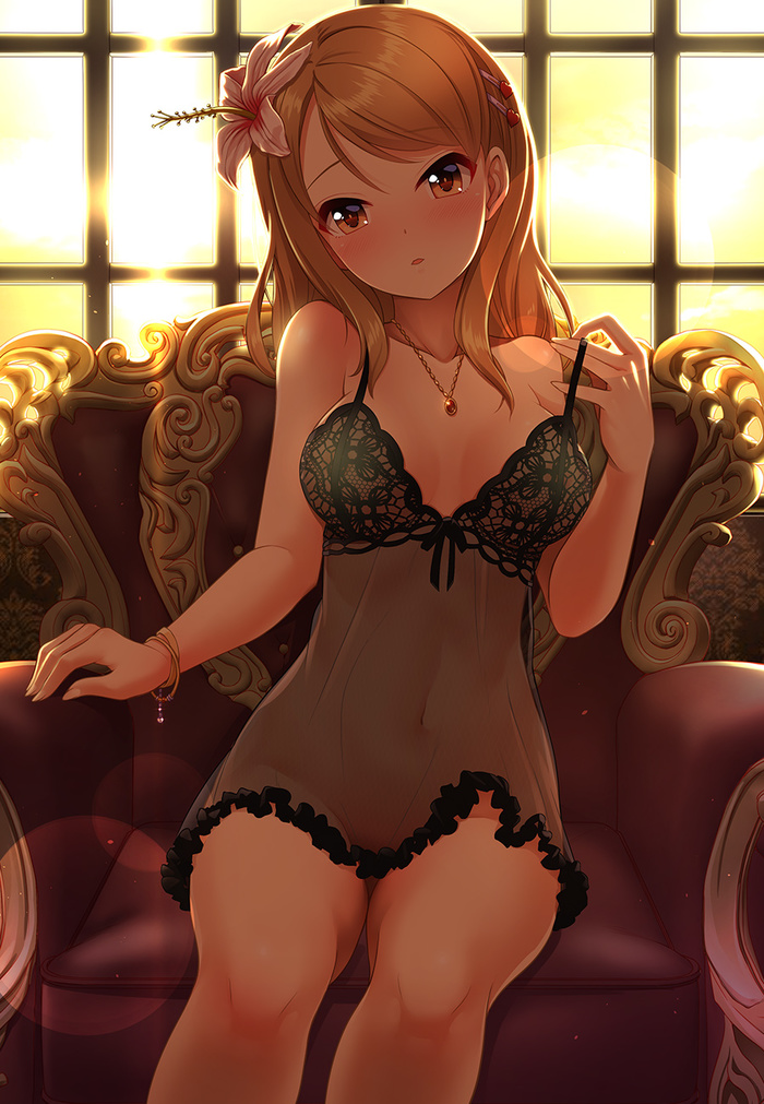 Ohayou - NSFW, Anime Art, Аниме, Idolmaster Cinderella Girls, Karen Hojo