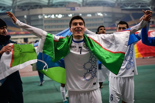 The national team of Uzbekistan became the champion of Asia among youth teams U-23 - Football, Uzbekistan, Video