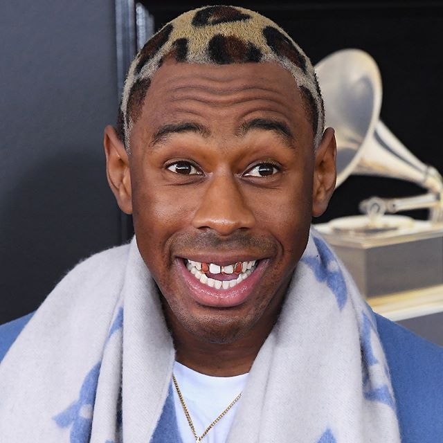 Репер Tyler, The Creator на красной ковровой дорожке Гремми. - Мода, Tyler the creator, Шапка, Премия Грэмми, Длиннопост