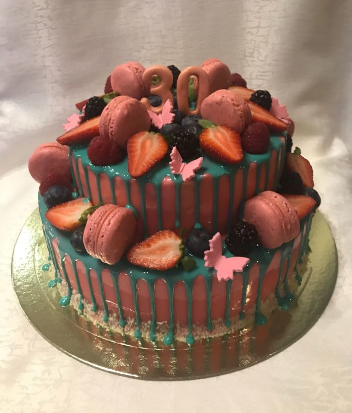 Delicious new cake - My, , Cake