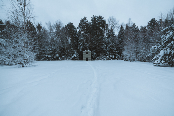 Nikola-Lenivets in winter - My, Winter, January, Snow, Nikola-Lenivets, The park, Tourism, Travels, Longpost