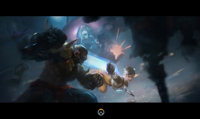 Overwatch Overwatch, Dva, Tracer, , Mercy, Reinhardt, Genji, 