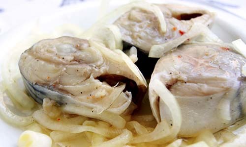 Маринованная скумбрия