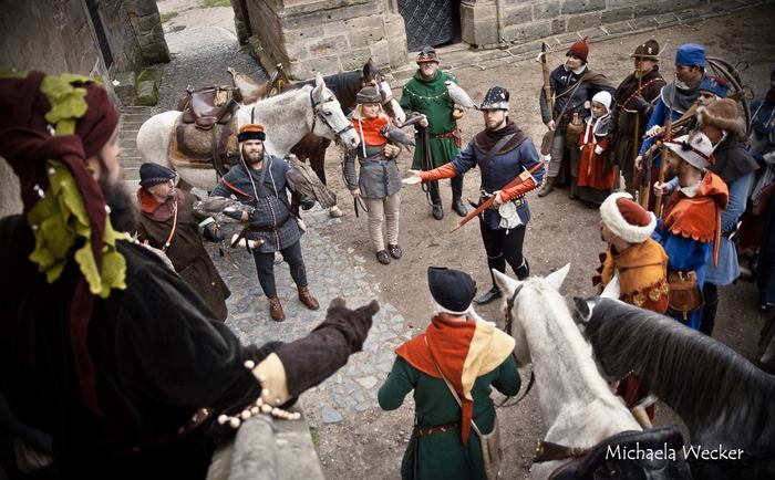 Falconry, 14th century. - Hunting, 14th century, Middle Ages, Costume, Longpost, Czechs