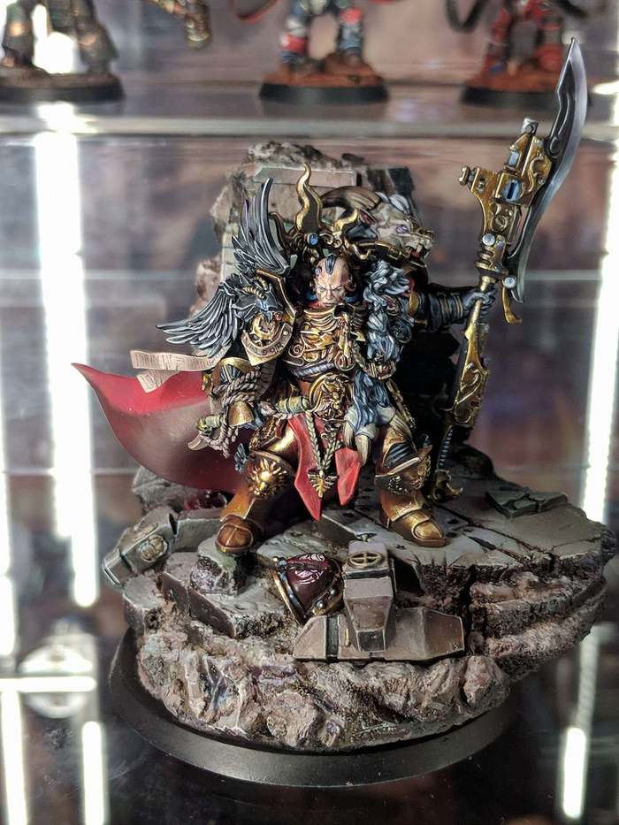    . Warhammer 30k, Forge World, Adeptus Custodes, Wh miniatures, , Constantine Valdor