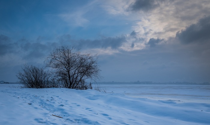 View of the Gulf of Finland - My, Olgino, The Gulf of Finland, Saint Petersburg, Winter, Canon 24-70