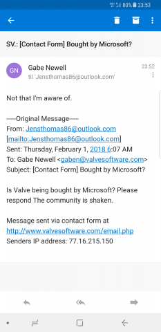 Gabe Newell commented on the rumors about the intention of Microsoft to buy Valve - Valve, Steam, Microsoft