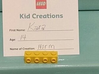 Кара, 14, «Червяк» - Поделки, Дети, Идея, LEGO