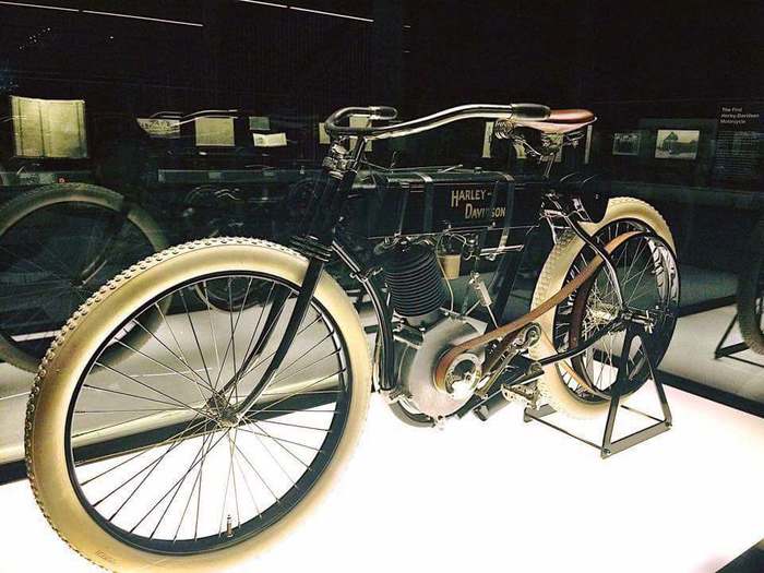 The very first Harley-Davidson - Harley-davidson, Museum, Motorcycles, USA, First, Moto