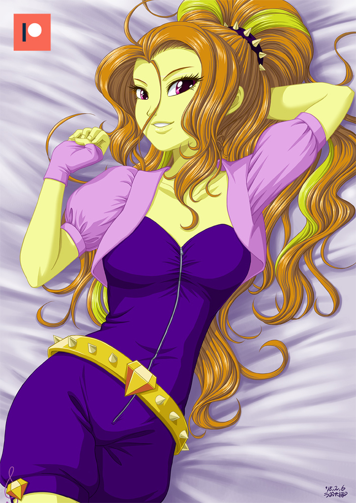 Seduce -Adagio Dazzle- - My little pony, Equestria girls, Adagio dazzle, Uotapo, Longpost