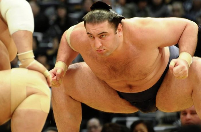 Meet Tochinoshin Tsuyoshi, winner of the Emperor's Cup in sumo - Sumo, Sumo wrestlers, Georgia, Japan, Champion, Sport, Video