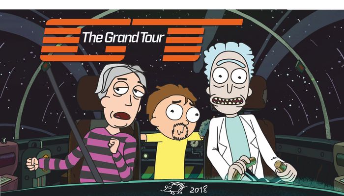 Alternate Universe Grand Tour - My, , The grand tour, Rick and Morty