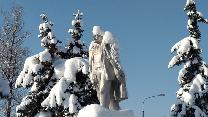 Вождь принарядился - Моё, Ленин, Зима, Мода