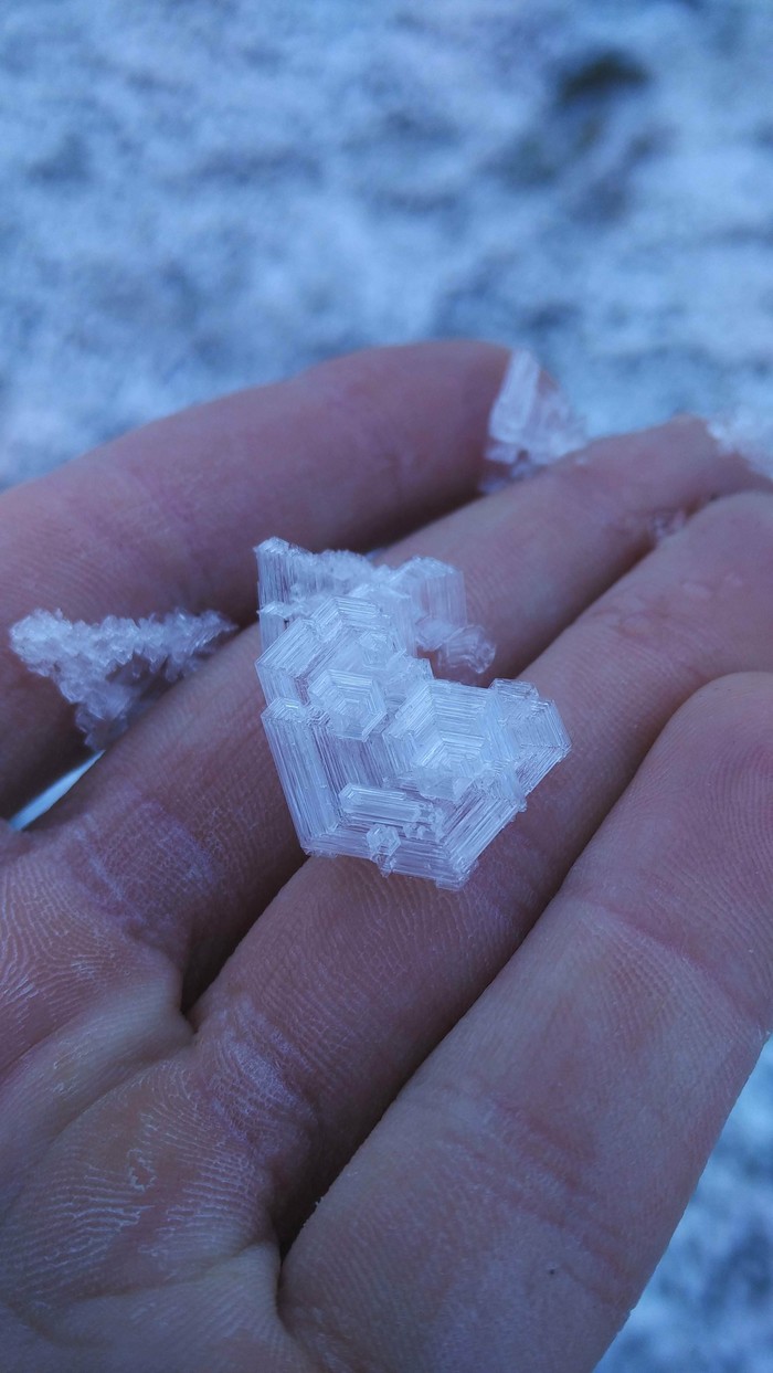 Crystallized snowflake - Snowflake, Crystallization