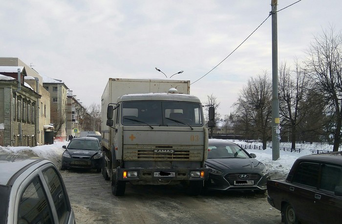 Авось проеду... - Моё, Камаз, Казань, Длиннопост