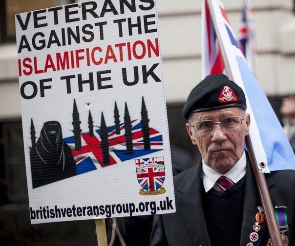 Veterans against Islamization of Great Britain - Islam, Veterans, Politics, Europe