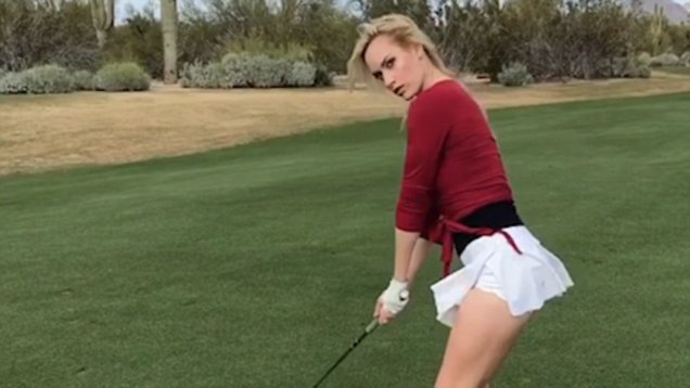 Paige Spiranac. И ее проблемы в профессиональном спорте. - Спорт, Гольф, Проблема, Девушки, Спортивные девушки, Красота, Зависть, Длиннопост