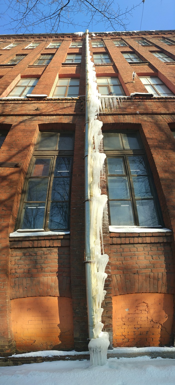 Nanosuckers - My, Saint Petersburg, Icicles, Winter, Longpost