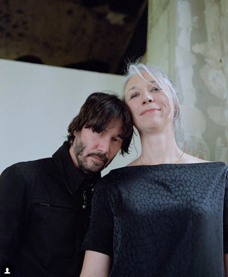 Keanu and Alexandra - Keanu Reeves, Alexandra Grant, Instagram