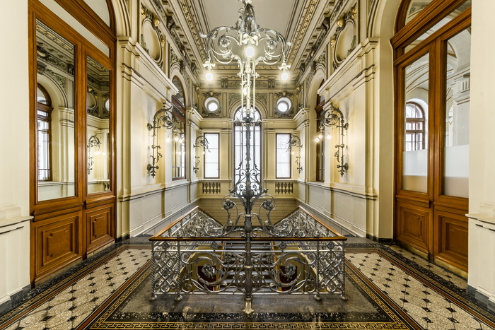 Interior of the House of the First Mutual Credit Society on the Griboyedov Canal (Rosbank) - My, Rosbank, , Saint Petersburg, Belimov-Gushchin, Interior, Castle, Mansion, Longpost
