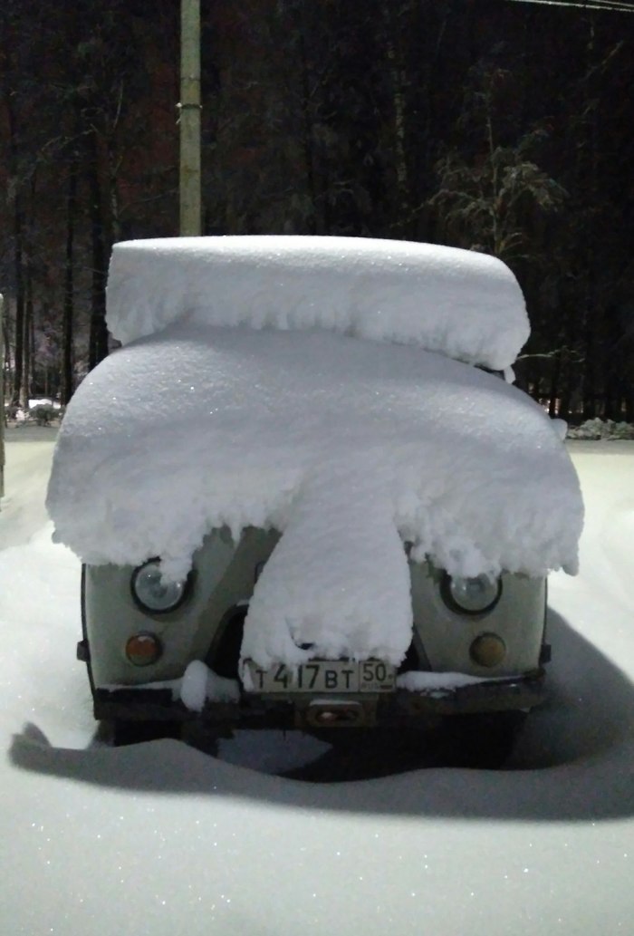 Priptrusilo - Auto, Snow, The photo