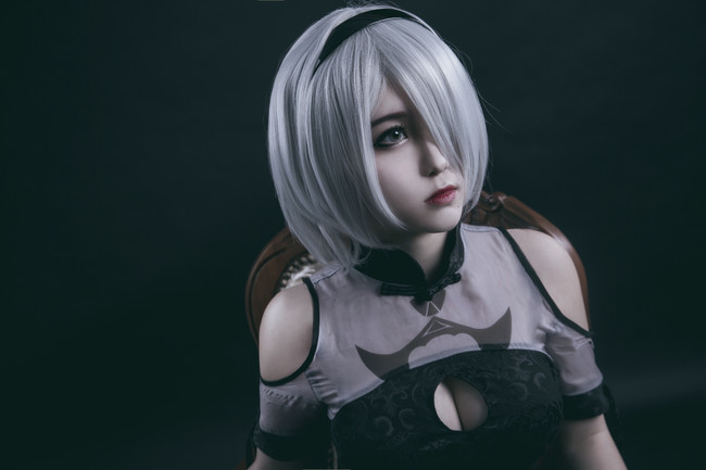 Nier: Automata - NIER Automata, Cosplay, Beautiful girl, Long-post, Yorha unit No 2 type B, Longpost