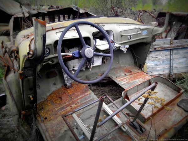 Graveyard of radioactive equipment in the Chernobyl zone 2018 - My, Chernobyl, Pripyat, Dryness, Military equipment, Technics, Longpost