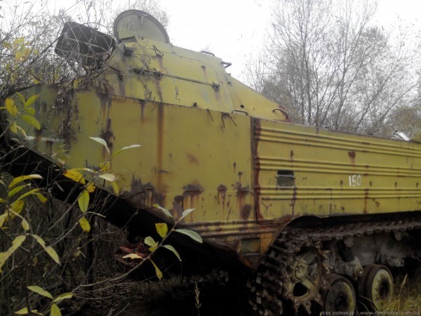 Graveyard of radioactive equipment in the Chernobyl zone 2018 - My, Chernobyl, Pripyat, Dryness, Military equipment, Technics, Longpost