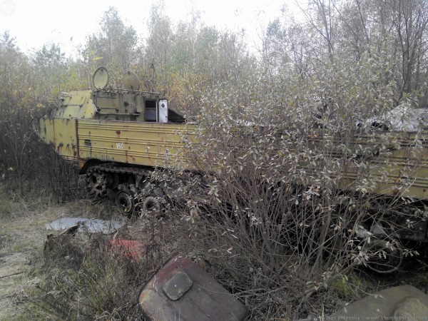 Graveyard of radioactive equipment in the Chernobyl zone 2018 - My, Chernobyl, Pripyat, Dryness, Military equipment, Technics, Longpost