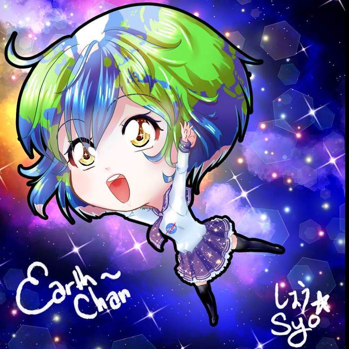 Earth-chan Anime Art, -, ,  , , 
