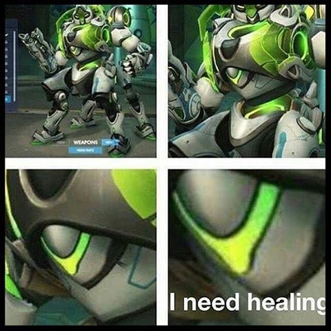    ?           (   ) Overwatch, Orisa, , , Genji, 