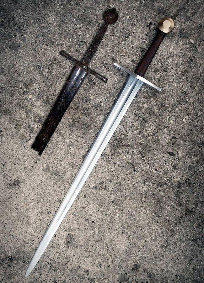 Medieval swords. - Sword, , , Middle Ages, Longpost, Blade