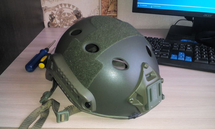 Helmet cover. - My, Handmade, Airsoft, Sewing, Longpost