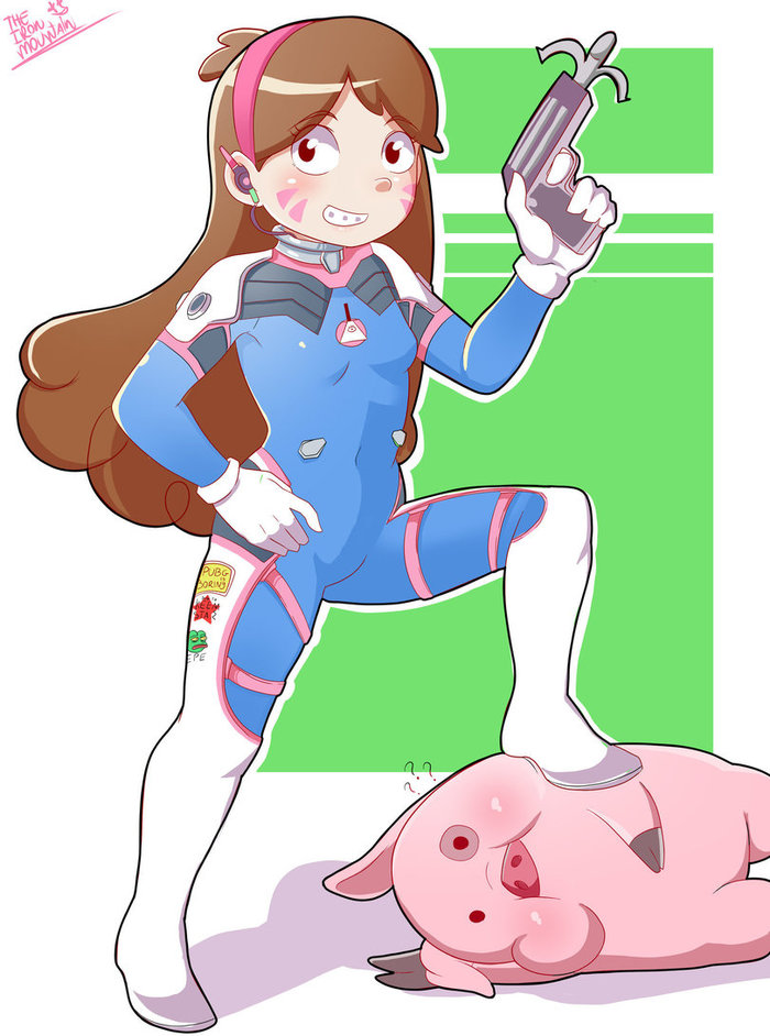 Mable Song - Mabel, Dva, Overwatch, Mabel pines