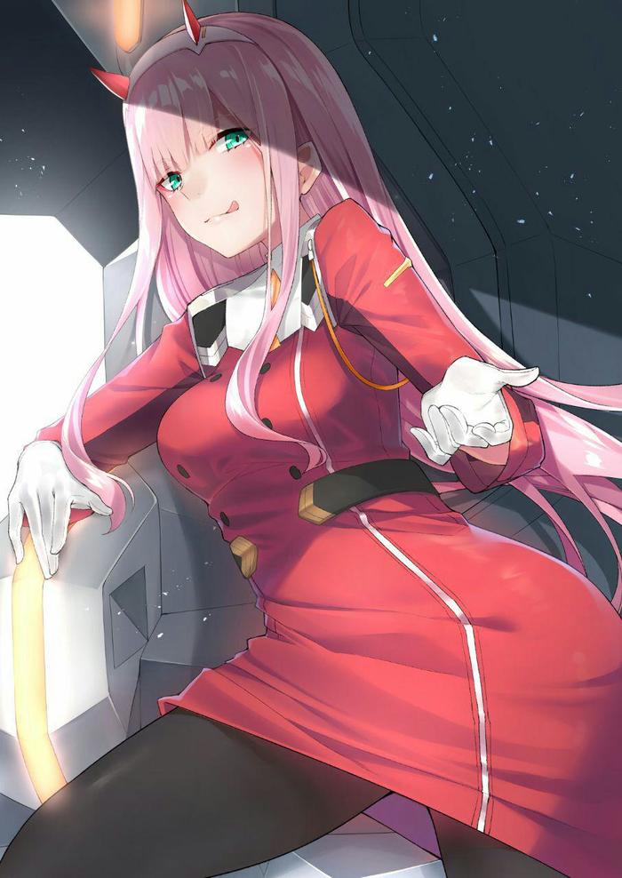 Anime Art - Anime art, Anime, Darling in the Franxx, Zero two